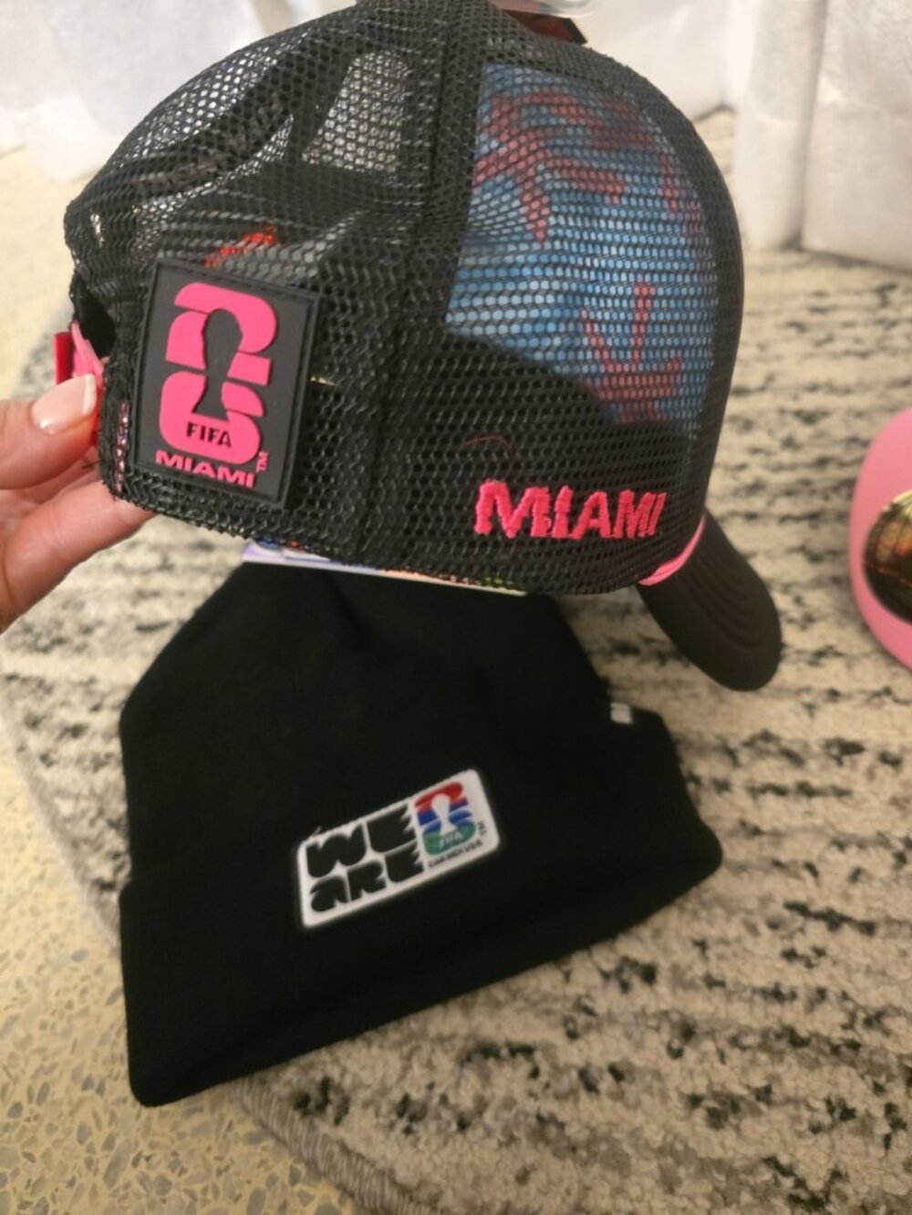Lot 6 New Fifa World Cup Foam Trucker Cap Hat Officially Licensed NEW Mexico USA - Picture 14 of 16